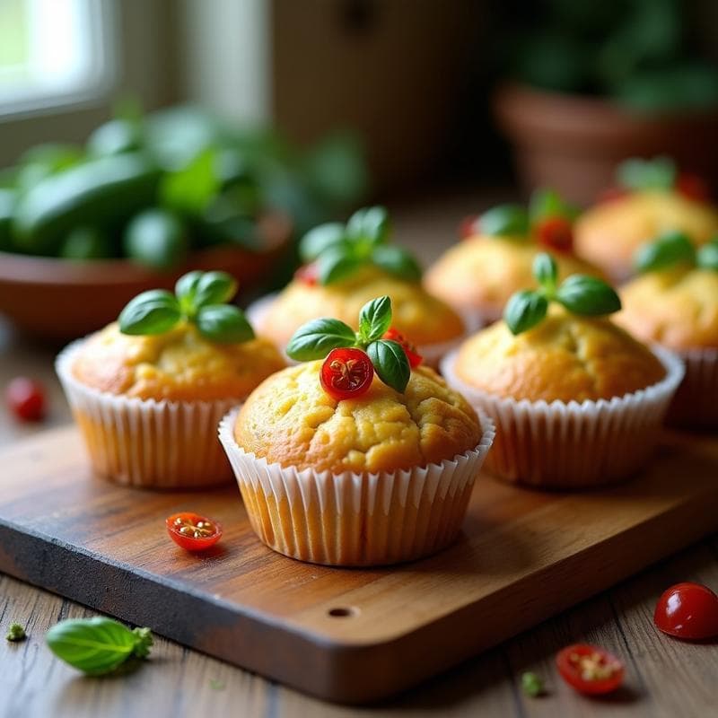 Muffins de Calabacín y Aceite de Oliva: Desayuno Sin Harina y Sin Lácteos en Thermomix