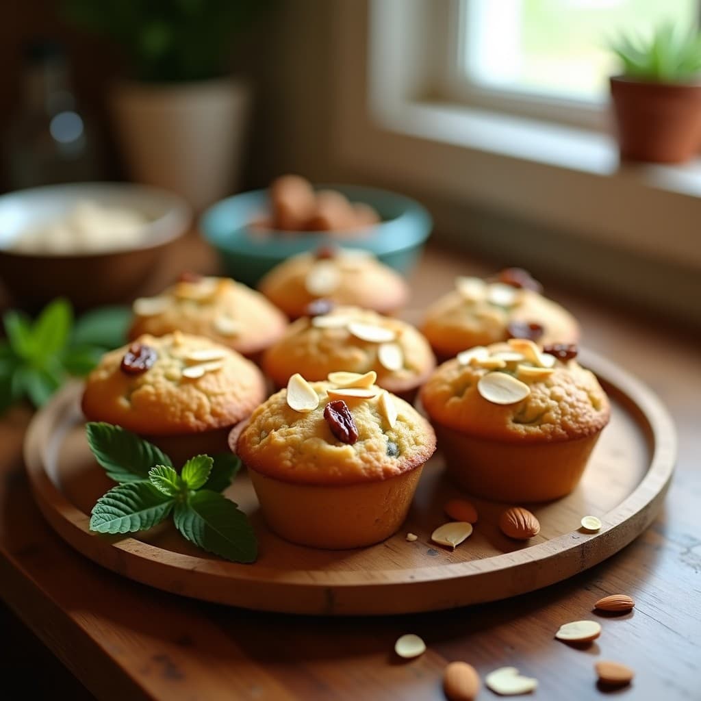 Muffins de Calabacín y Avena: Snack Saludable Sin Harina para Niños