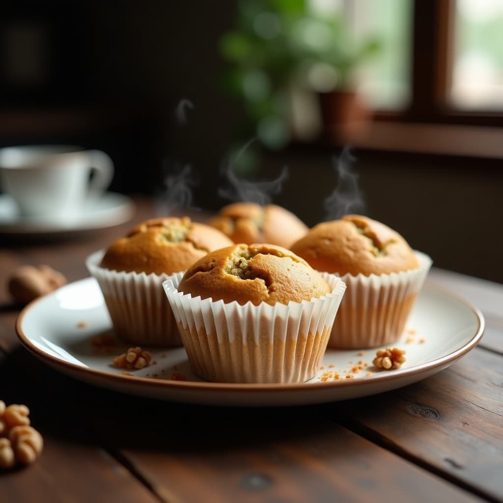Muffins de Calabacín, Zanahoria y Jengibre: Desayuno Sin Harina y Sin Azúcar en Thermomix