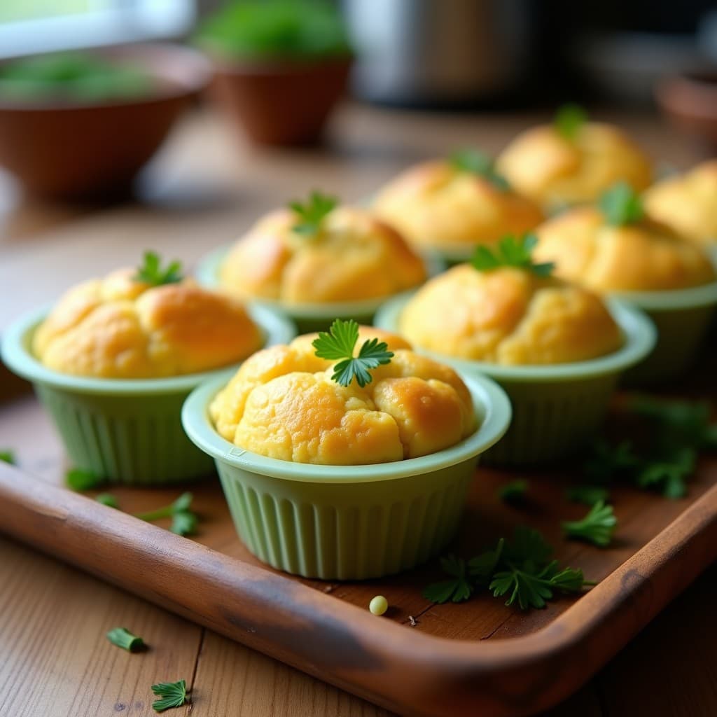 Muffins de Coliflor y Queso de Anacardos: Snack Sin Horno y Sin Gluten en Thermomix