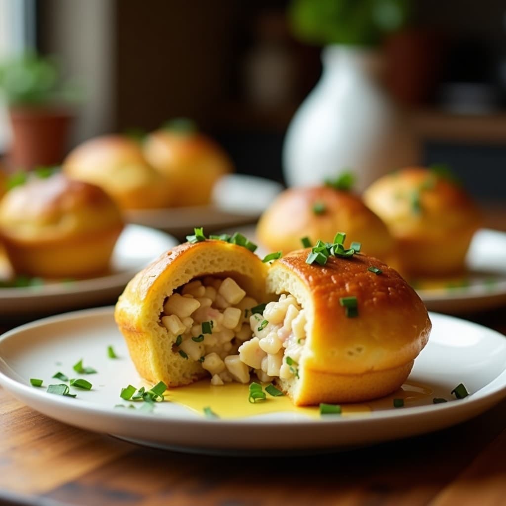 Muffins Salados de Zahn de Pollo y Queso Feta: Receta Turca en Thermomix