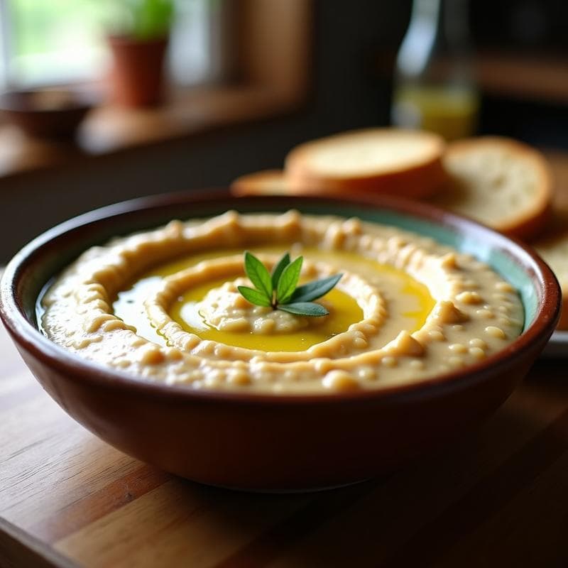 Mujdei de Berenjena y Ajo: Receta Rumana Tradicional sin Cocción en 10 Minutos