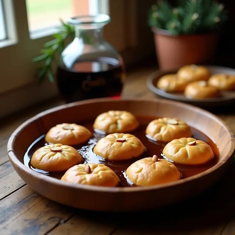 Mustaceuoli con Vino Cotto: Postre Italiano Tradicional de Navidades en Puglia