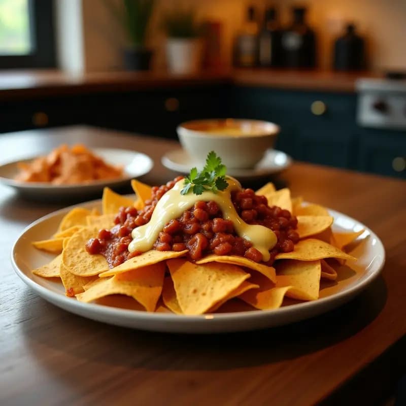 Nachos con Queso Fundido y Chorizo: Receta Casera en 15 Minutos y con Truco de Restaurante