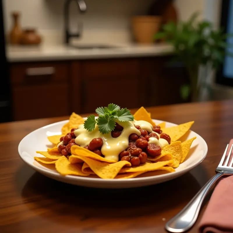 Nachos con Queso Cheddar y Chorizo Frito: Receta para Ver el Partido en Casa