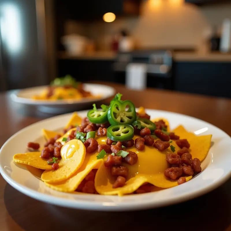 Nachos con Queso Líquido, Chorizo y Jalapeños en Mantequilla: Receta para Comer con las Manos