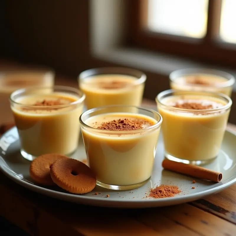 Natillas de Canela con Galicia en Olla Exprés: Postre Cremoso Sin Horno