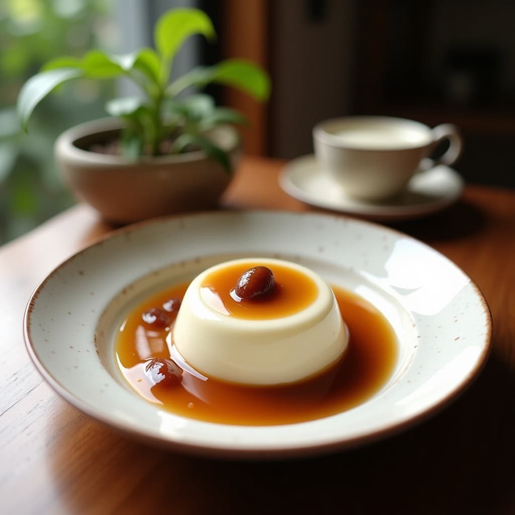 Natillas de Chía con Leche de Coco y Caramelo de Dátiles: postre español vegano