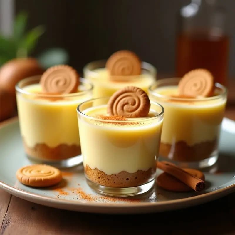 Natillas Tradicionales con Galletas María: Postre Cremoso en Olla Lenta