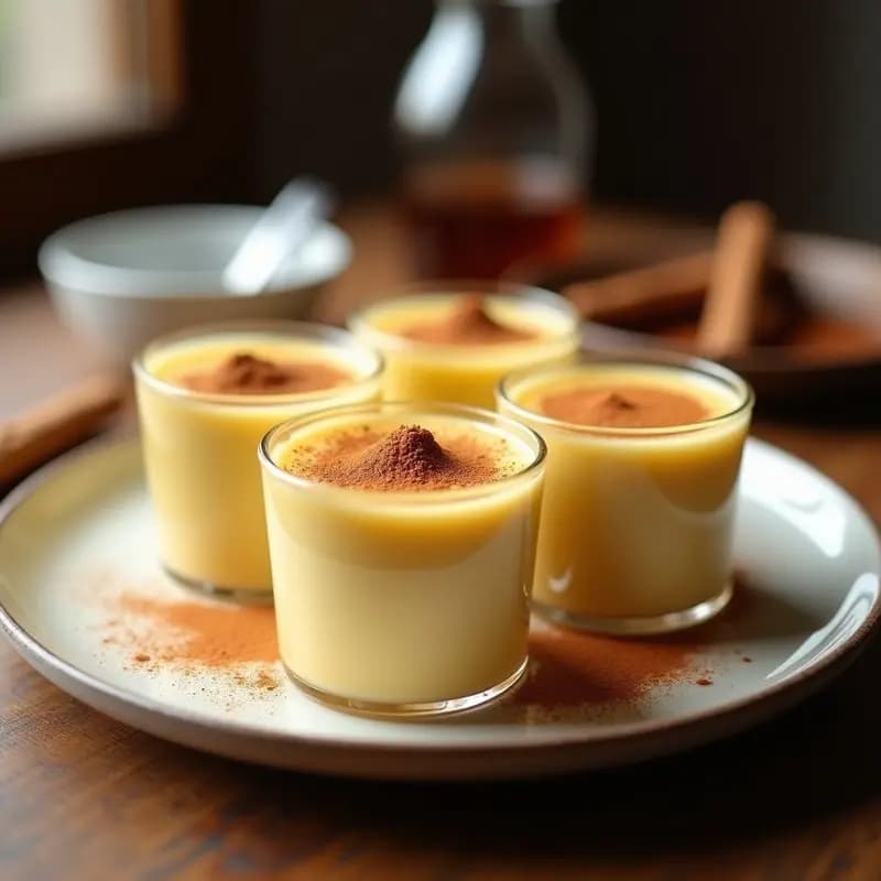 Natillas de Vainilla y Canela: Postre Sencillo y Delicioso en 20 Minutos