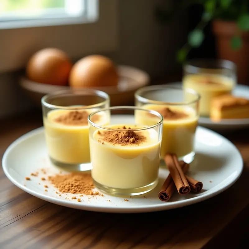 Natillas de Vainilla con Galletas María: Postre Clásico Español en 20 Minutos