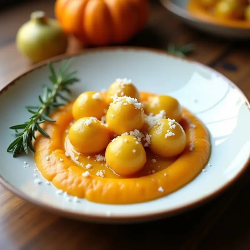 Ñoquis de Mandioca y Puré de Calabaza: Receta Brasileña Sin Gluten en 25 Minutos