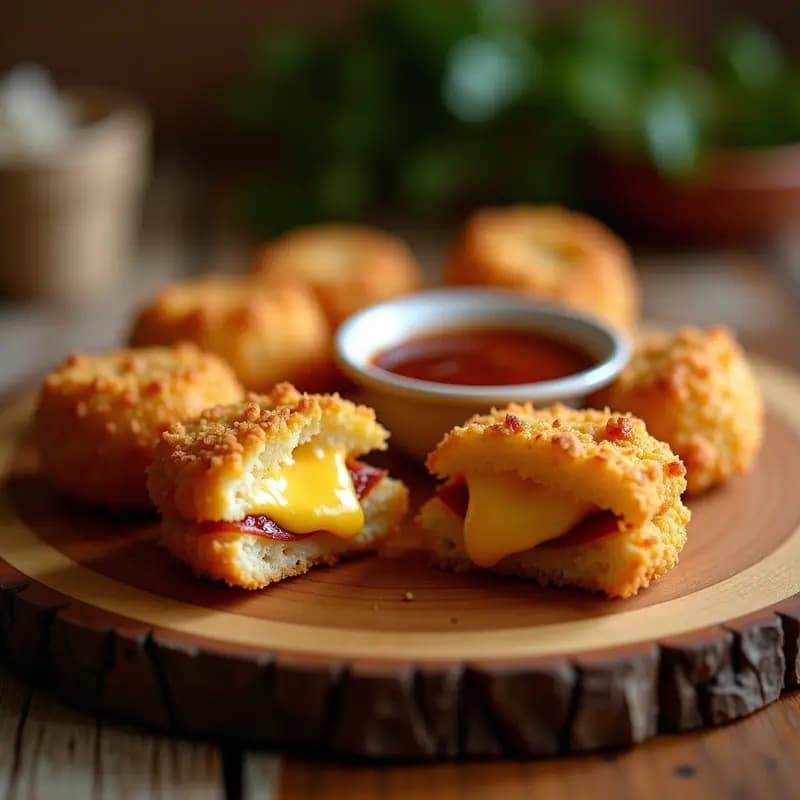 Nuggets de Queso y Bacon al Horno: Receta Crujiente en 20 Minutos con Truco Infalible