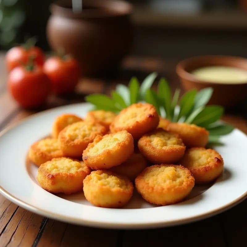 Nuggets de Queso Mozzarella Empanizados y Fritos: Snack Crujiente para Compartir