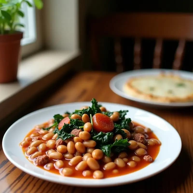 Olla Gitana con Alubias y Espinacas: Receta Vegana de Semana Santa