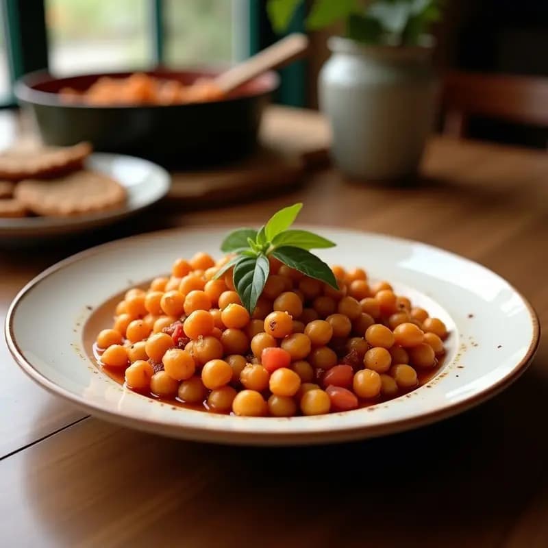 Olla Gitana con Garbanzos y Morcilla: Receta Andaluza de Cuchara