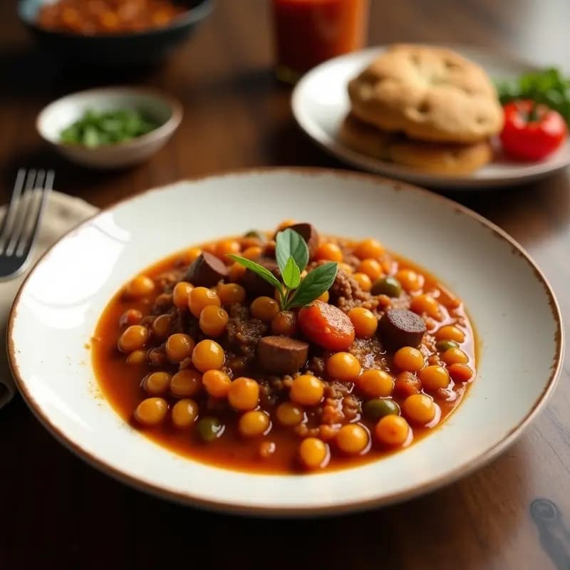Olla Gitana de Garbanzos y Pringá: Receta Sevillana de Semana Santa