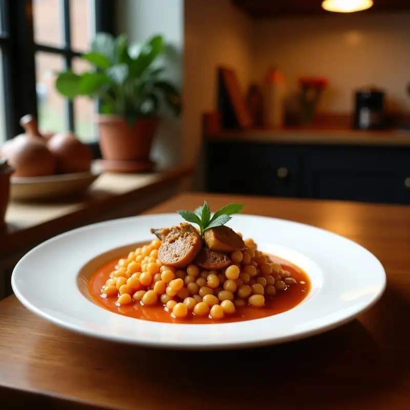 Olla Podrida con Garbanzos y Carnes: Receta Medieval para Amantes de la Historia