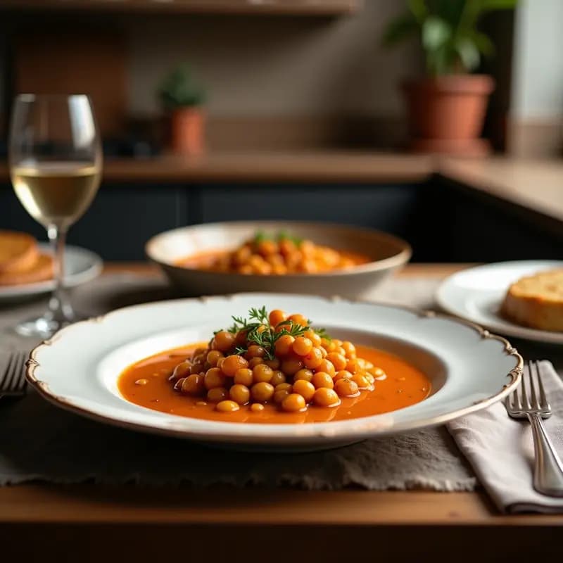 Olla Podrida Madrileña: Receta Tradicional de Garbanzos y Carnes para Comer en Familia