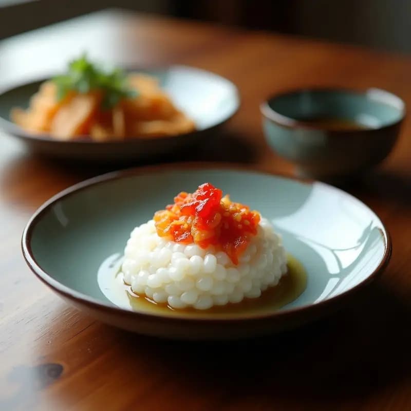 Onigiri de Seta Shiitake y Umeboshi: Receta Japonesa Vegana y Portátil en 20 Minutos
