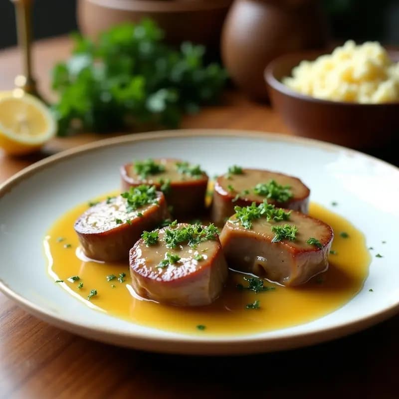 Ossobuco de Ternera al Vino Blanco: Receta Italiana Tradicional en Olla Lenta con Gremolata