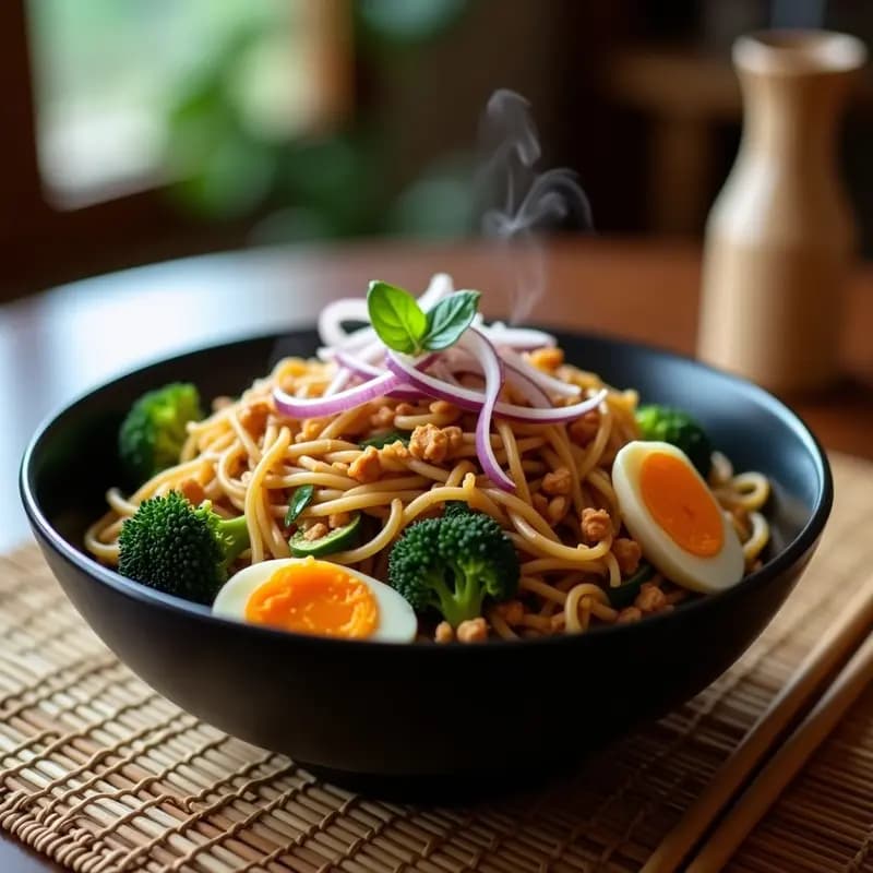 Pad See Eiw de Fideos de Arroz con Pollo: Receta Tailandesa Fácil en 20 Minutos