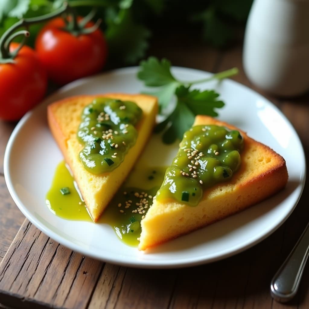 Padespan con Mermelada de Tomate Verde: Desayuno Colombiano Sin Gluten y Sin Azúcar