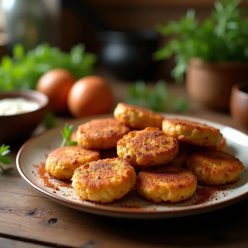 Padi Pakora India: Buñuelos de Cebolla con Especias en Airfryer
