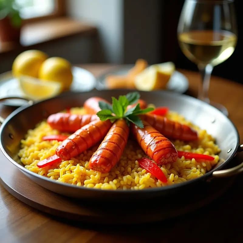 Paella de Bogavante y Azafrán: Receta Valenciana de Lujo en Olla Exprés
