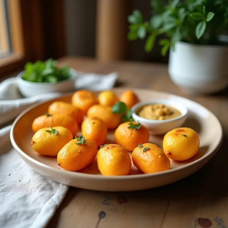 Palitos de Zanahoria y Batata con Hummus de Garbanzo Negro: Snack Crudivegano para Niños en 10 Minutos