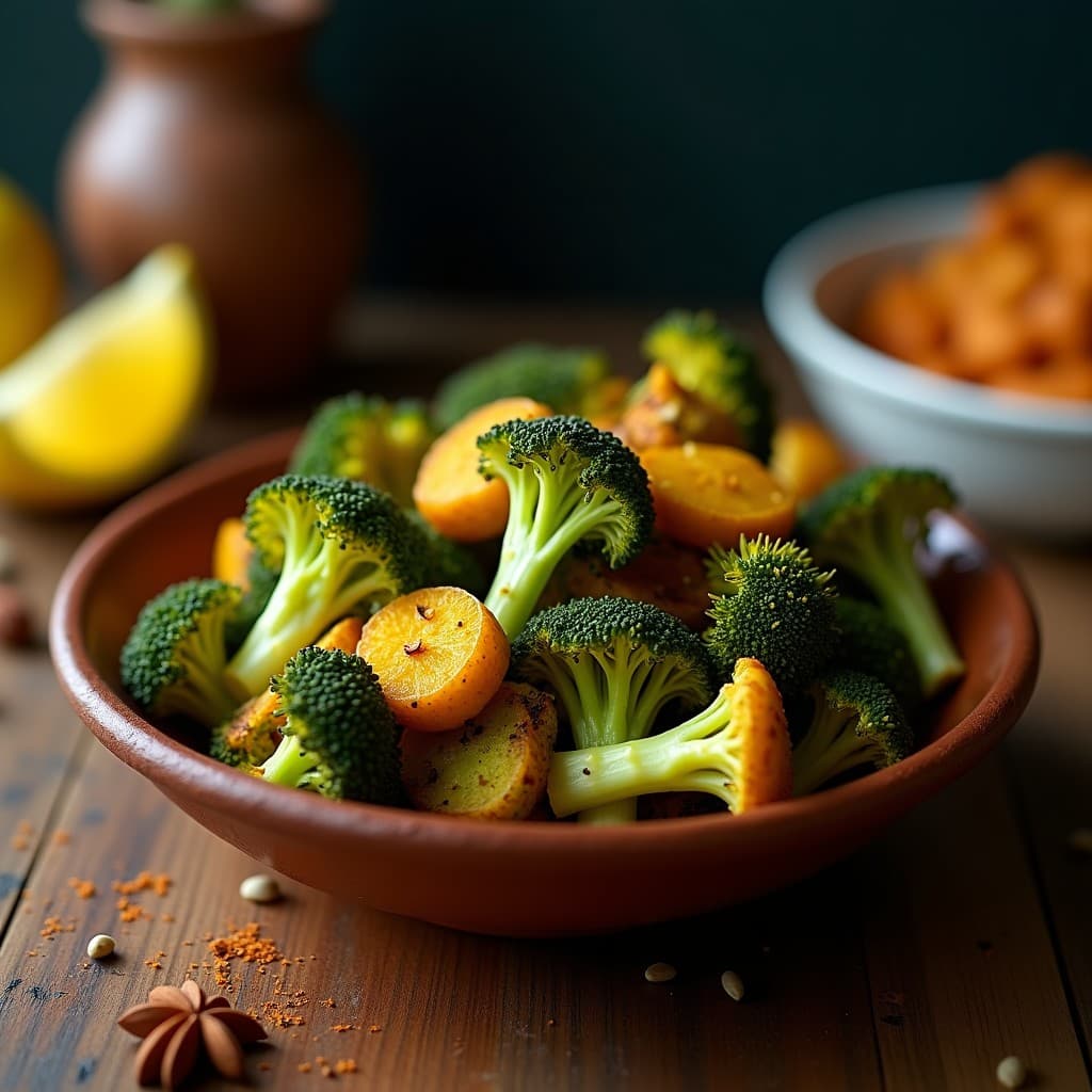 Palomitas de Brócoli con Especias Ahumadas: Snack Saludable en Airfryer Sin Aceite