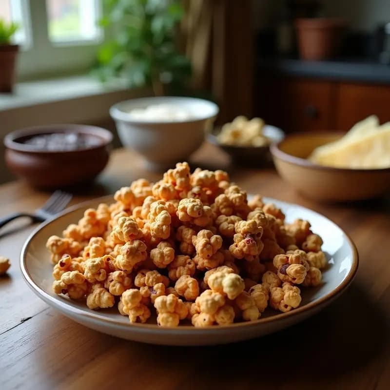 Palomitas de Maíz con Caramelo Líquido, Chocolate y Sal Marina: Dulce y Salado en Cada Bocado