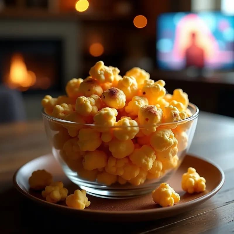 Palomitas de Maíz Dulces con Caramelo de Eritritol y Canela: Snack Keto y Sin Azúcar para el Cine
