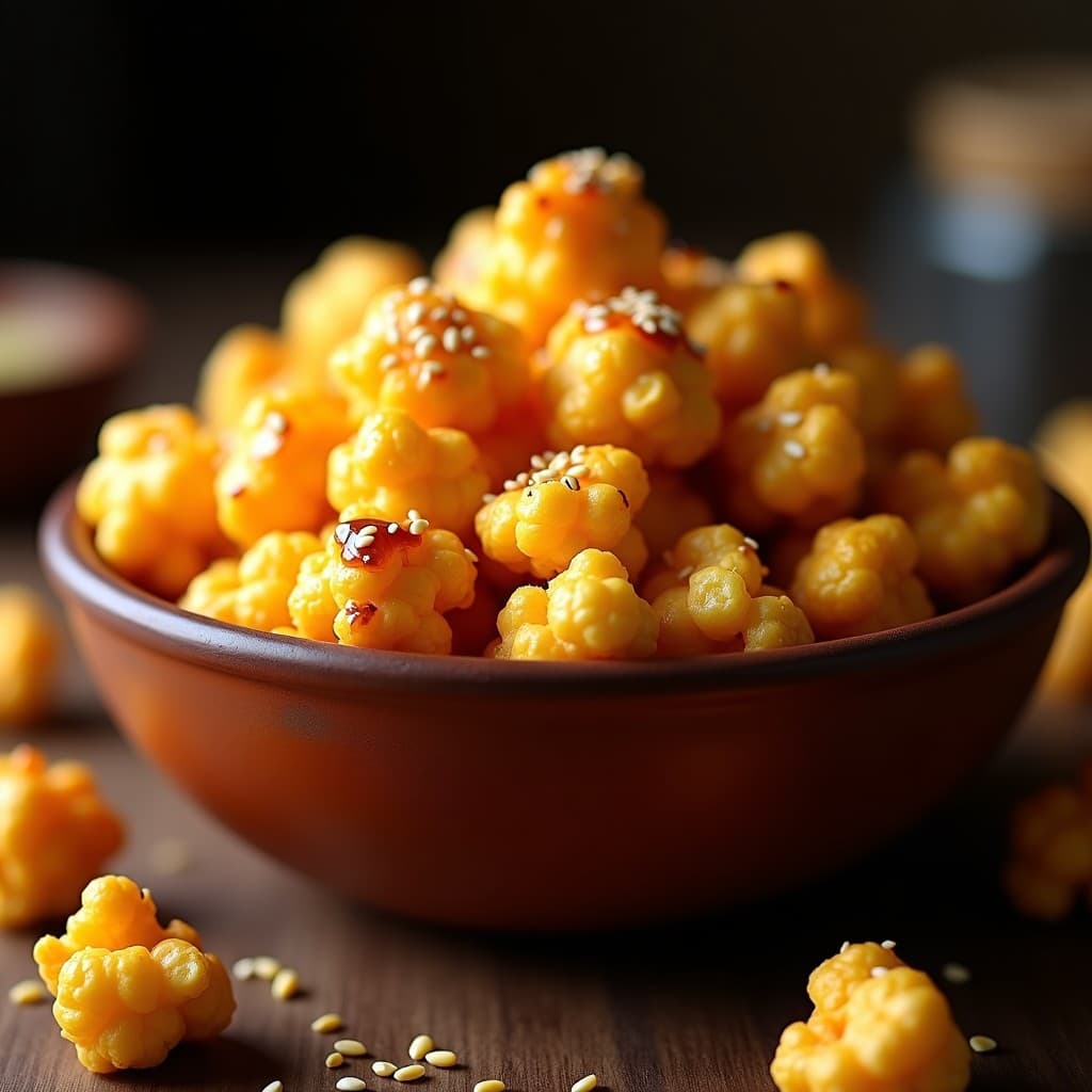 Palomitas de Maíz con Especias de Garam Masala y Miel: Snack Indio Dulce-Salado en Airfryer