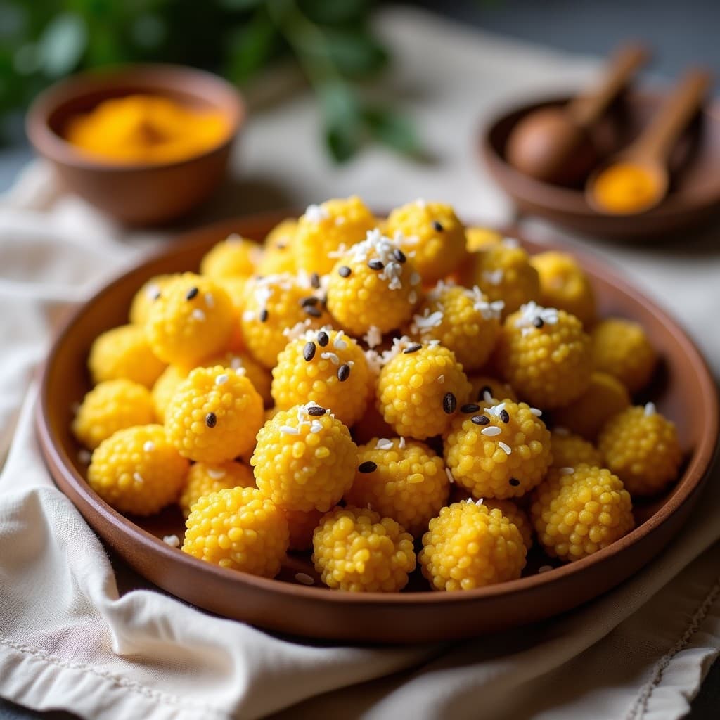 Palomitas de Quinoa Inflada con Especias de curry y Miel de Agave: Snack Crujiente y Nutritivo