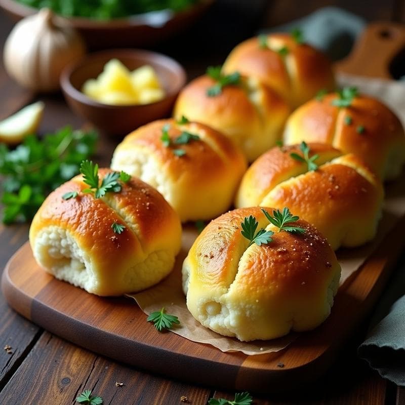 Pan de Ajo de Coliflor: Receta Keto Sin Harina y Sin Gluten en Thermomix