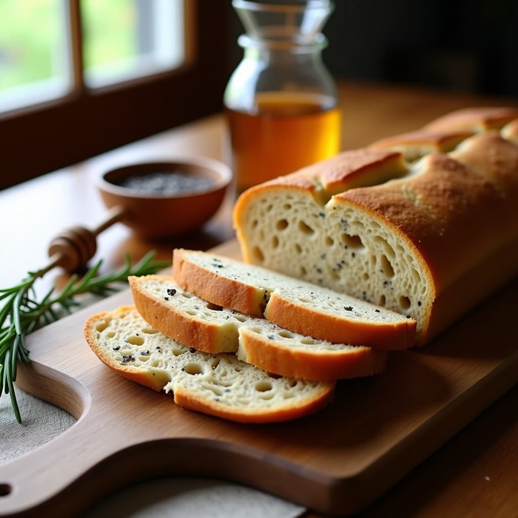 Pan de Algarroba y Semillas de Chía: Receta Sin Gluten para Tostadas Dulces y Saladas