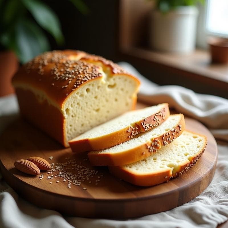Pan de Almendra y Semillas: Receta Sin Harina con Solo 3 Ingredientes y 0g de Azúcar