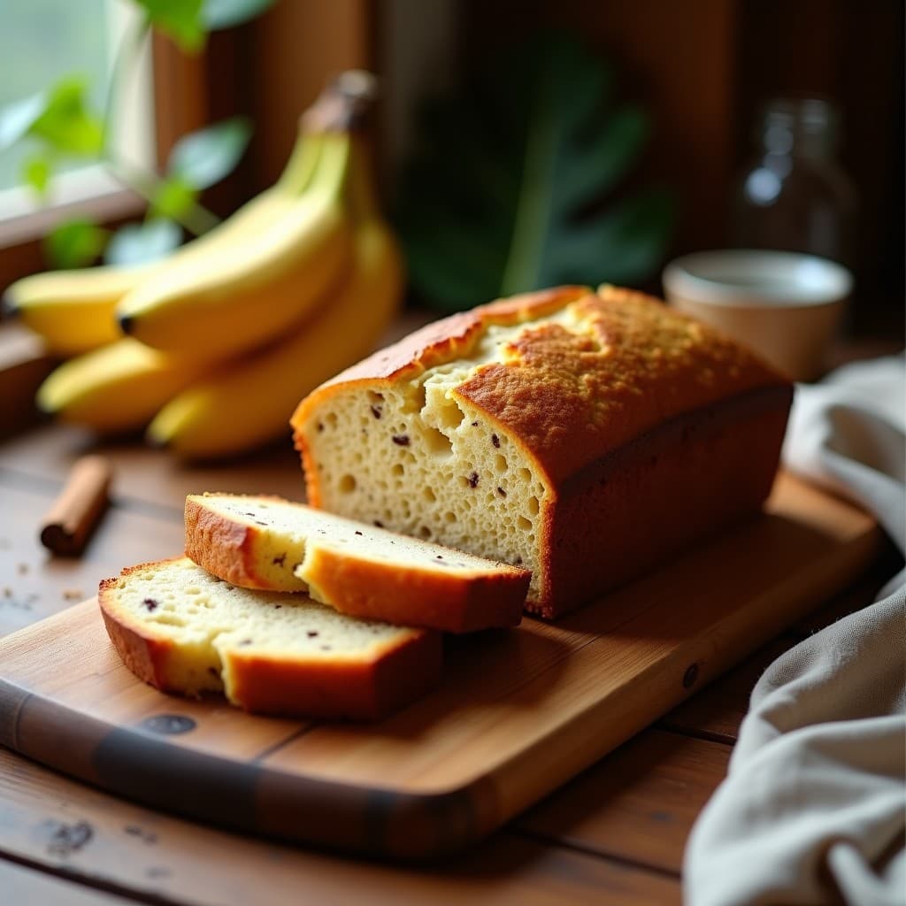 Pan de Banana y Trinchera con Nuez Moscada: Desayuno Sin Gluten y Sin Azúcar en Thermomix