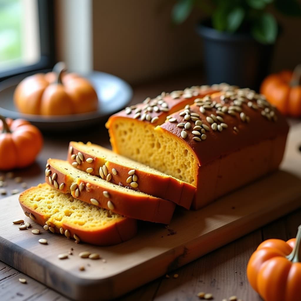 Pan de Castañas y Semillas de Calabaza: Receta Sin Gluten y Sin Horno en Airfryer