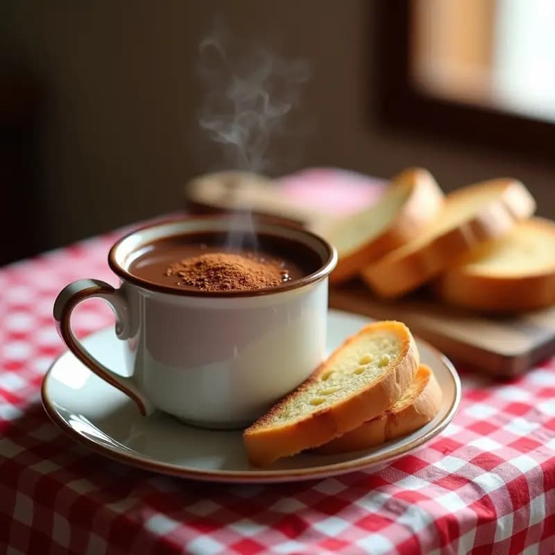 Pan con Chocolate a la Taza: Receta de la Abuela para Desayunos Fríos