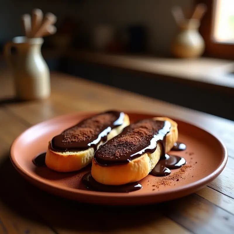 Pan con Chocolate a la Piedra: Postre Tradicional de la Huerta Valenciana