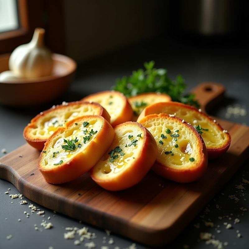 Pan de Ajo Trufado en Airfryer: Receta Crujiente y Gourmet en 15 Minutos