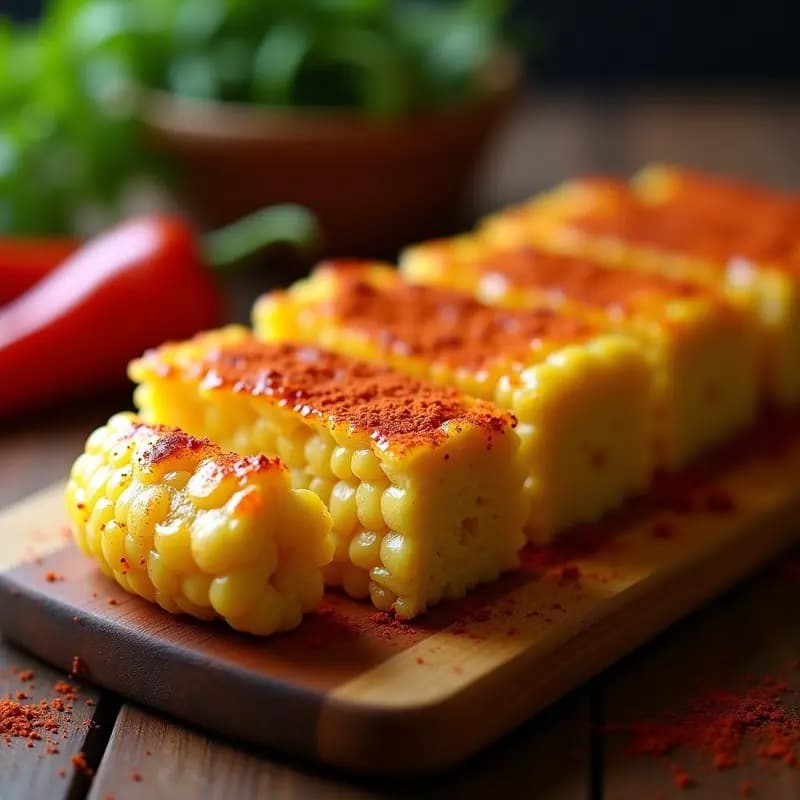 Pan de Elote Asado con Miel y Chile: Receta Tradicional en 30 Minutos con Toque Picante