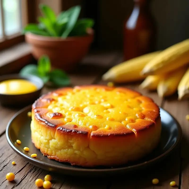 Pan de Elote Asado: Receta Tradicional en Olla Lenta con Toque Cremoso