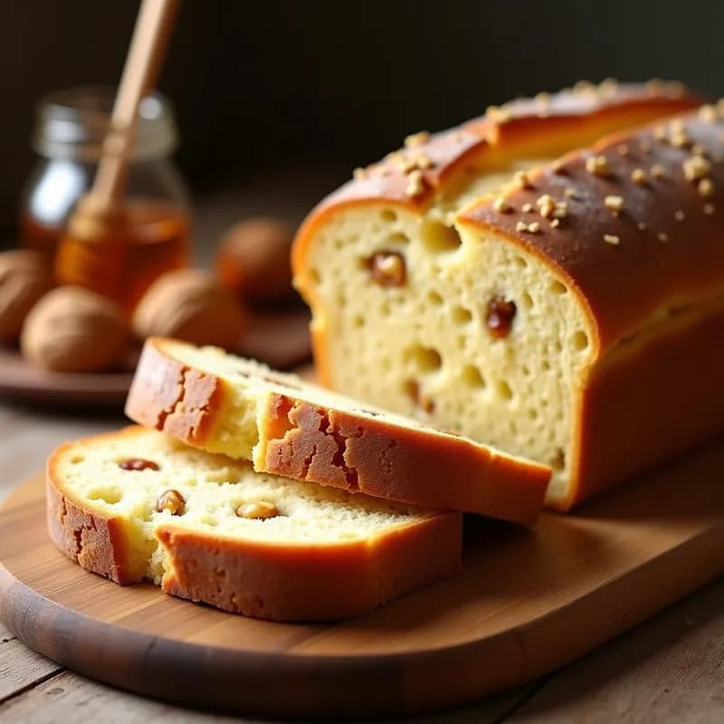 Pan de Jope: Receta Tradicional con Miel y Nueces en 1 Hora