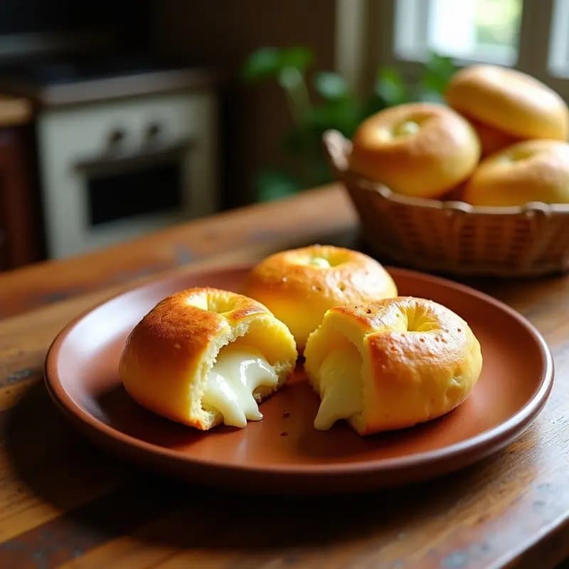 Pan de Maíz Relleno de Queso Fresco: Receta en Horno Fácil y Esponjoso