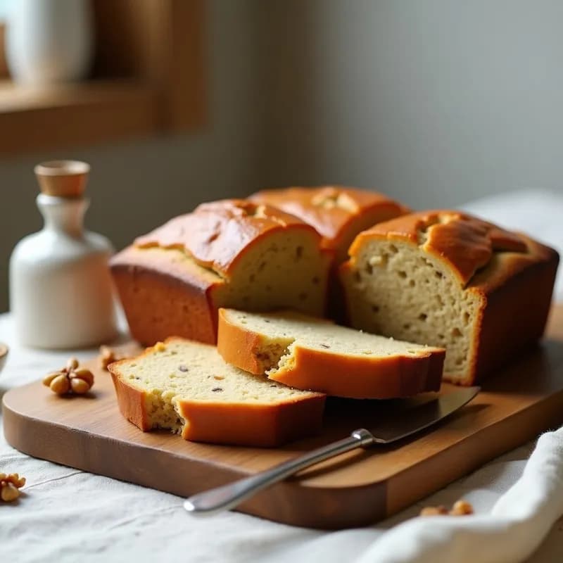 Pan de Plátano Keto: Receta Sin Harina y con 3 Ingredientes