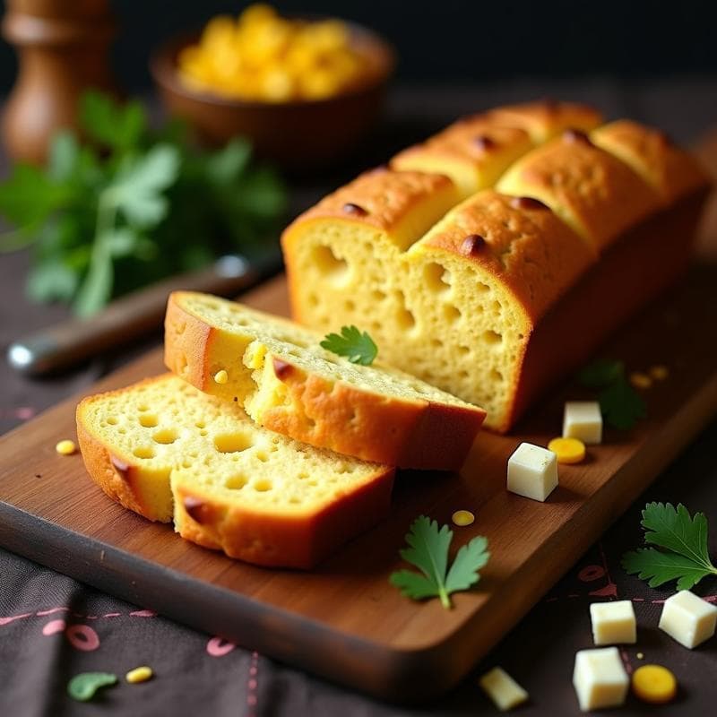 Pan de Elote con Queso Cotija: Receta Mexicana en Thermomix Sin Gluten