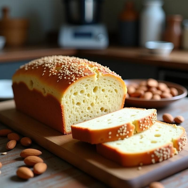 Pan de Molde de Harina de Almendra: Receta Keto y Ultraesponjosa en Thermomix